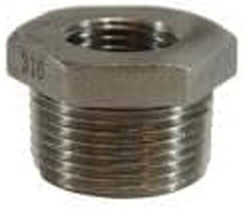 MIDLAND INDUSTRIES 63523 جلبة سداسية، 1-1/2 بوصة MPT × 1 بوصة FPT، فولاذ مقاوم للصدأ، 150 رطل in Kuwait