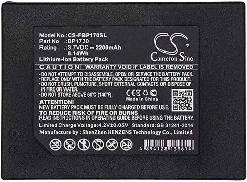 3.7V High-Performance Replacement Battery for Fluke 1730 Energie Logger 1730 Three-Phase Electrical En 1730 with 4146702 BP1730-2009 4389436 BP1730/2200mAh in Kuwait