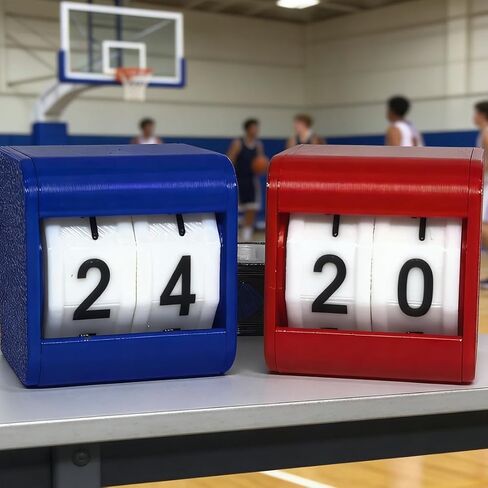 Billiards Snooker Scoreboard Scoring Device Score Keeper for P.E Classroom Activities Basketball Games in Kuwait