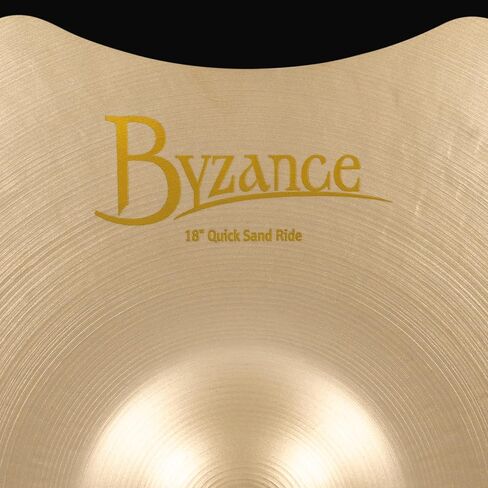 Byzance Vintage 18 بوصة Benny Greb Signature Quick Sand Ride - صنع في تركيا - برونز B20 مطروق يدويًا، ضمان لمدة عامين in Kuwait
