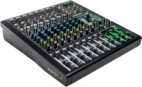 Audiosavings Bundle: (1) Mackie ProFX12v3 12-Channel Professional Effects Mixer w/USB ProFX12 v3 Bundle with (1) Mackie Protective Dust Cover For ProFX12 Mixer (2 Items) in Kuwait