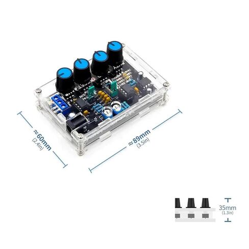 ICL8038 High Precision Adjustable Signal Generator DIY Kit Sinusoidal Triple-Cornered Square Sawtooth Output 5Hz-400Khz in Kuwait