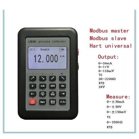Multifunction Process Calibrator LB06 MODBUS RTU Hart Communicator PT100 Frequency 4-20mA 0-10V Signal in Kuwait