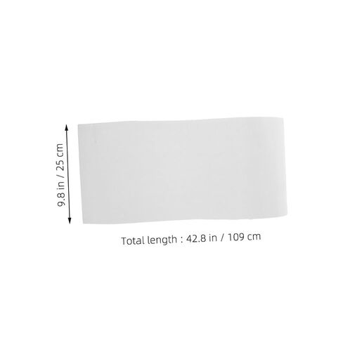 OSALADI Longboard Grip Tape Non-Slip Sandpaper Sticker 109cm White Abrasive Skateboard Adhesive Tape for Scooter and Outdoor Steps in Kuwait