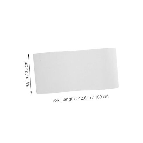 Longboard Grip Tape Skateboard Adhesive Sandpaper 109cm White Anti-Slip Scooter Traction Strip Outdoor Stair Tread in Kuwait