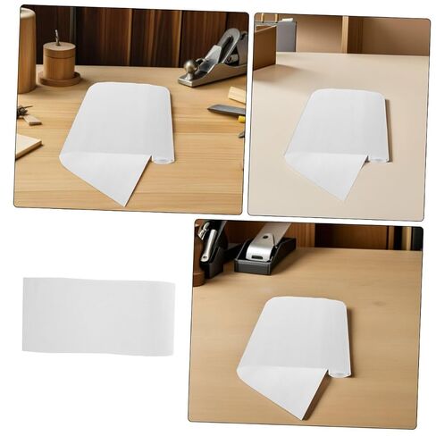 Longboard Grip Tape Skateboard Adhesive Sandpaper 109cm White Anti-Slip Scooter Traction Strip Outdoor Stair Tread in Kuwait