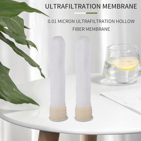 4Pcs Membrane 0.01 Micrometre Ultrafiltration Hollow Fiber Membrane for Reverse Osmosis Water Filter Purifier White in Kuwait