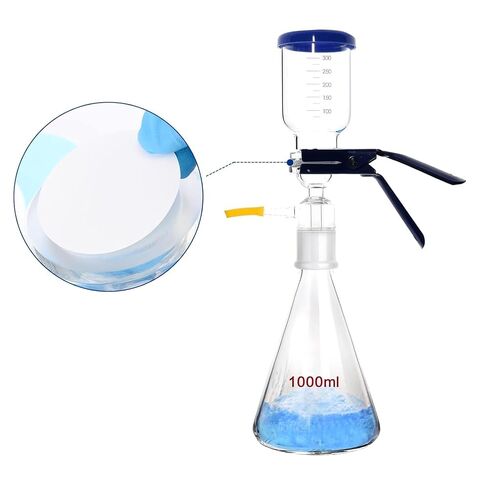 100 PCS PTFE Membrane Disc Filters Hydrophobic Filtration,47mm Diameter 0.45µm Pore Size in Kuwait