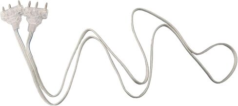 Fencing Epee Body Cord 1.6m Transparent Replacement Wire with Metal Connectors for Sport Fencing Equipment Repair and Maintenance in Kuwait