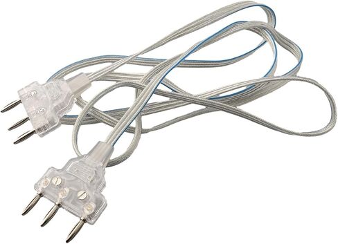 Fencing Epee Body Cord 1.6m Transparent Replacement Wire with Metal Connectors for Sport Fencing Equipment Repair and Maintenance in Kuwait