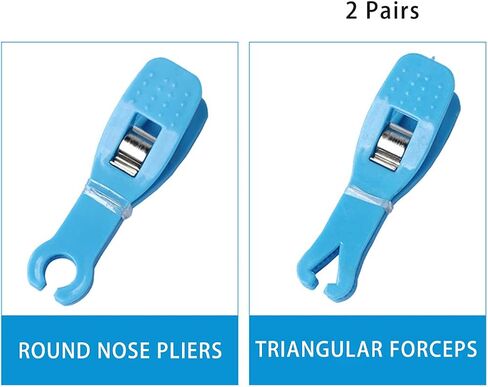 2 Pairs Disposable Body Piercing Clamps, Ear Piercing Forceps, Ear Pierce Clamps in Kuwait