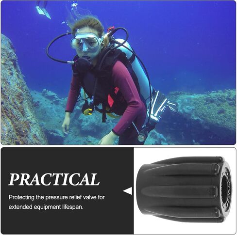 ibasenice Scuba Diving Tank Valve Core Stem Replacement Part for Diving Cylinder with Sturdy Construction and Secure Fit in Black Nbr and Stainless Steel Material in Saudi Arabia