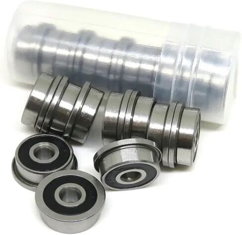 10Pcs F623 F686 F688 F689 F695 F696 F698-2RS Bearing 5x13x4mm Flanged Miniature Deep Groove Ball Bearings(F695-2rs 5x13x4mm) in Kuwait