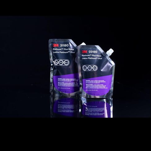 3M Platinum Plus Glaze 31180, 24 fl oz, Two-Part Premium Selfleveling Finishing Glaze for Collision Repair, 1 Kit in Kuwait