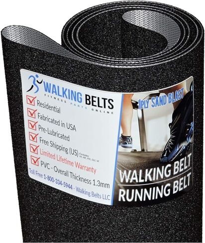 WALKINGBELTS LLC - Horizon T500 S/N: TM307 (2008-2009) Treadmill Running Belt 1ply Sand Blast + Free 1oz Lube in Kuwait
