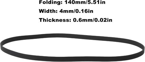 2pcs Turntable Drive Belt 140x4x0.6mm Compatible with Pioneer CT-7 CT-8 CT-9 CT-10 CT-7R CT-8R CT-9R CT-10R in Kuwait
