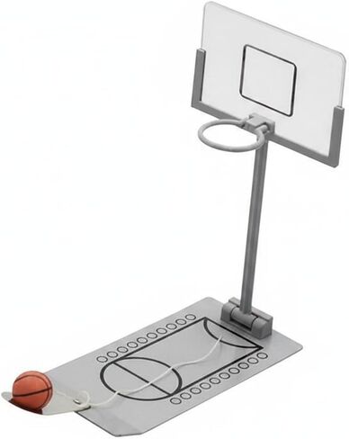 Folding Desktop Basketball Hoop Easy to Store Mini Desk Basketball Set Portable for Office Workers in Kuwait