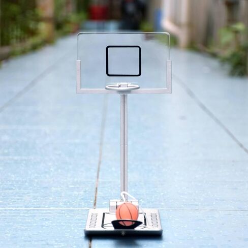 Folding Desktop Basketball Hoop Easy to Store Mini Desk Basketball Set Portable for Office Workers in Kuwait