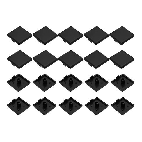 20PCS 2020 European Standard T-Slot Aluminum Profile End Cap, Black Nylon T-Slot Extrusion Plug Cover for Trolley, Fish Tank Rack, Storage Rack, Furniture Protection in Kuwait