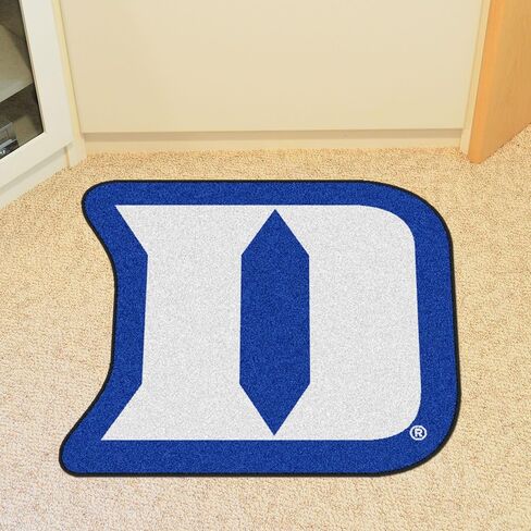 FANMATS 19580 Duke 'D' Mascot Mat, Team Color, 3' x 4' in Kuwait
