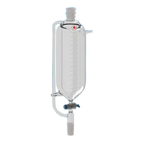 7281-14 Addition Funnel, Jacketed, Pressure Equalizing, 4 mm PTFE Stopcock, 1000 mL Capacity, 24/40 Joint in Kuwait