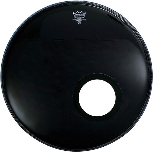 Remo Powerstroke P3 Ebony Bass Drumhead - 5" Black DynamO, 22" in Kuwait