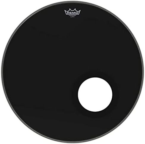 Remo Powerstroke P3 Ebony Bass Drumhead - 5" Black DynamO, 22" in Kuwait