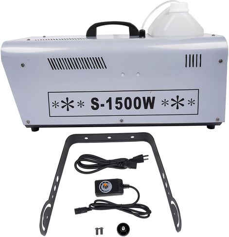 1500W Snow Machine for Party and Christmas, Snowflake Maker with 5L Tank & Wired Remote Control, Indoor Outdoor Snow Effect Machine for Wedding, DJ, Stage, Event Decoration in Kuwait