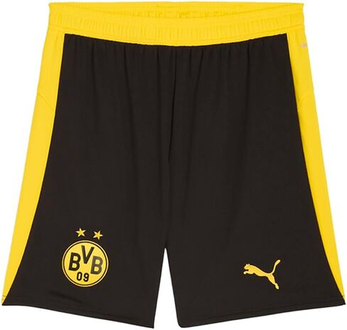 شورت PUMA رجالي BVB طبق الأصل كاجوال - أسود، أصفر in Kuwait