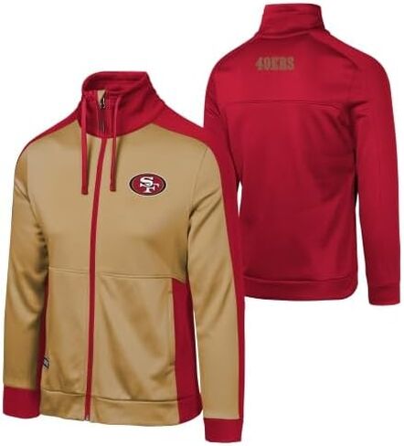 Outerstuff NFL Women’s Speed Grip Full Zip High Mock Jacket, Stylish Football Apparel, Comfortable Sportswear in Kuwait