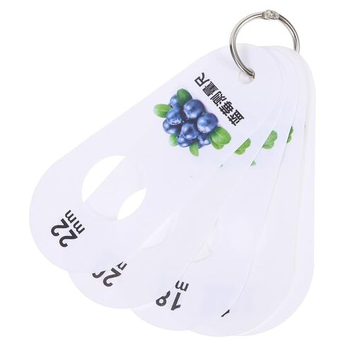 Ciieeo Blueberry Diameter Caliper and Berry Size Gauge 12-22mm Fruit Measuring Ruler for Precise Fresh Fruit Grading Tool in Kuwait