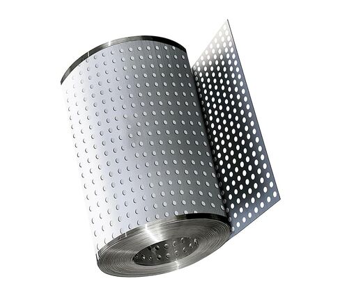 Perforated Metal Sheets,1pc Width 67cm 304 Sheet - 8mm Hole Decorative Mesh Screen for Windowsills, Guardrails, and Flower Stands(110cm) in Kuwait