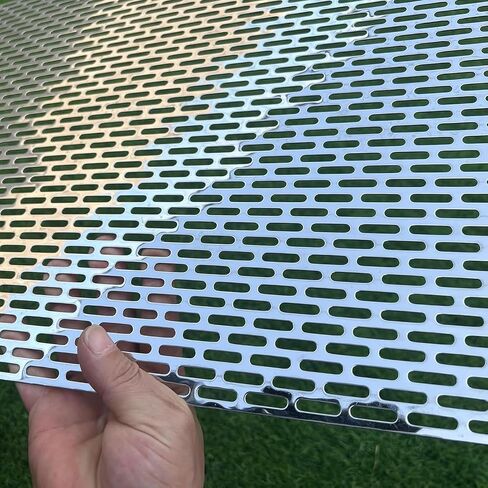 صفائح معدنية مثقوبة، قطعة واحدة مقاس شبكي 5 × 25 مم 304، لوحة شبكية، ديكور، واقي مرشح التهوية، سمك 1.25 مم (50 * 50 مم) in Saudi Arabia