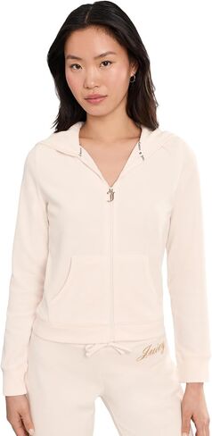 Juicy Couture Women's Heritage Zip Front Hoodie in Kuwait