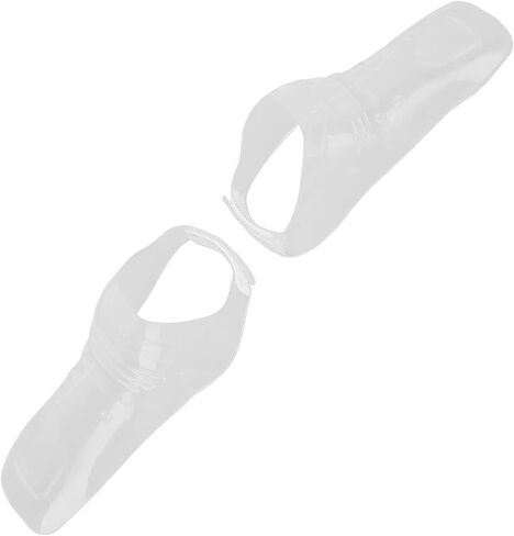 Barber Shoes Cover Silicone Transparent Haircut Shoe Protector for Hair Stylist and Hairdresser Salon Use 1 Pair in Kuwait