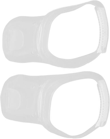 Barber Shoes Cover Silicone Transparent Haircut Shoe Protector for Hair Stylist and Hairdresser Salon Use 1 Pair in Kuwait