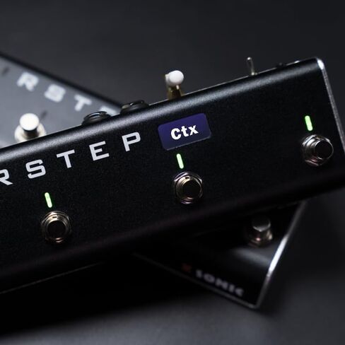 وحدة تحكم القدم اللاسلكية XSONIC AIRSTEP Ctx لقشرة النانو، أوضاع الضبط المسبق/التأثير، مدخلات التعبير المزدوجة، تكوين تطبيق AIRSTEP Cortex، تعمل مع تطبيق Cortex Cloud، بطارية قابلة لإعادة الشحن in Kuwait