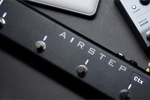 وحدة تحكم القدم اللاسلكية XSONIC AIRSTEP Ctx لقشرة النانو، أوضاع الضبط المسبق/التأثير، مدخلات التعبير المزدوجة، تكوين تطبيق AIRSTEP Cortex، تعمل مع تطبيق Cortex Cloud، بطارية قابلة لإعادة الشحن in Kuwait
