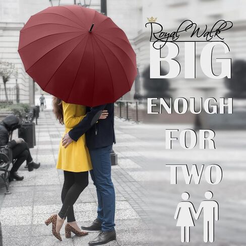 Royal Walk Large Umbrella + Vented Windproof Travel Folding Umbrella in Kuwait