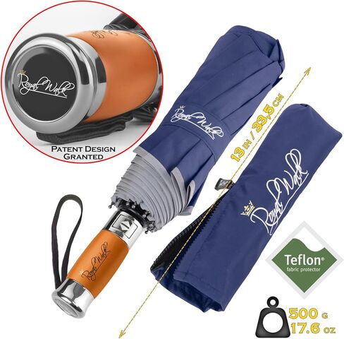 Royal Walk Large Umbrella + Vented Windproof Travel Folding Umbrella in Kuwait