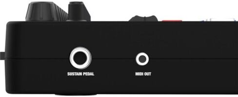 Reloop Keypad Pro Compact USB-MIDI 4-In-1 DAW Workstation Controller Bundle with Auray FP-P1L Universal Piano-Style Sustain Pedal in Kuwait