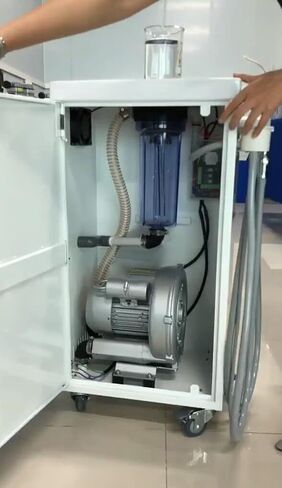 TPC Dental PC-2530 Mobile Portable Self-contained Evacuator System High Volume Aspirator in Kuwait