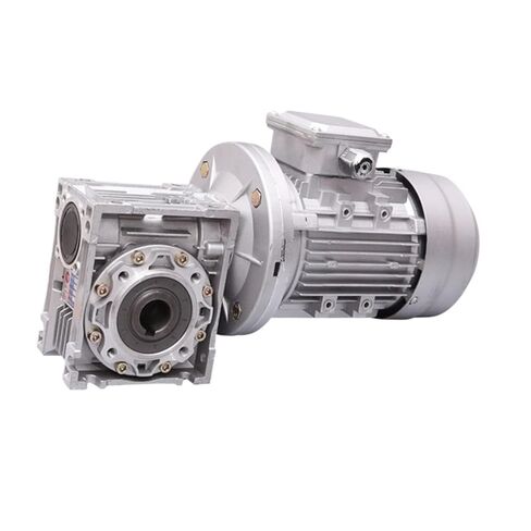1pcs NMRV075 1:5/7.5/10/15/20/25/30/40/50/60/80/100 Ratio 3-Phase Aluminum Worm Gear Reducer with Motor 1 5 2. 3KW(Ratio 10-3KW 100B5) in Kuwait