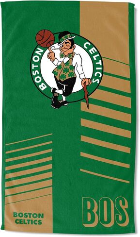 Northwest NBA Boston Celtics Oversized Microfiber Beach Towel, 40 x 72 Inches – Quick Dry, Sand Resistant, Lightweight, Highly Absorbent, Riser Design in Kuwait