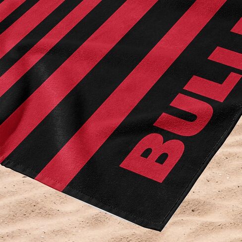 منشفة الشاطئ من Northwest Georgia Bulldogs NCAA مخططة من قماش الجاكار مقاس 36 × 72 بوصة in Kuwait