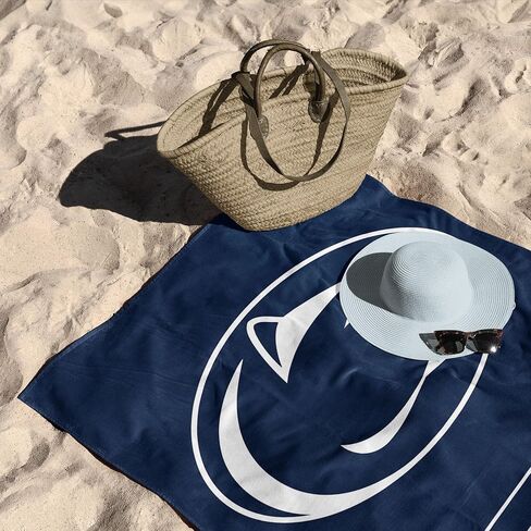 Northwest Penn State Nittany Lions NCAA Striped Jacquard Beach Towel 36 x 72 Inches in Kuwait