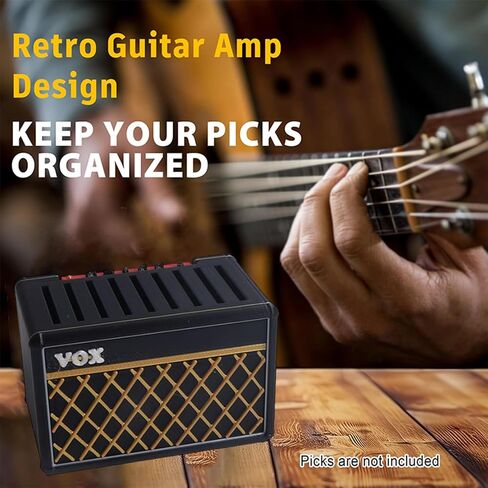 Guitar Picks Holder Box, Guitar Pick Display Holder, Guitar Pick Storage Box Set For Guitar Players And Music Enthusiasts Gift For Music Enthusiasts And Guitar Players in Kuwait