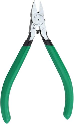 5 Inch Electrical Scissors Cr-V Diagonal Pliers Iron Wire Copper Cutters With Labor-saved Spring(Round head-LA119505) in Kuwait