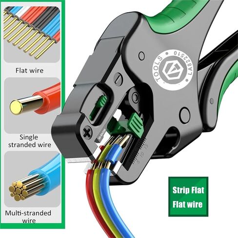 LA822510 Multifunctional Fast Fully Automatic Wire Stripping Pliers Cable Cutting Nippers Adjustable Electrician in Kuwait
