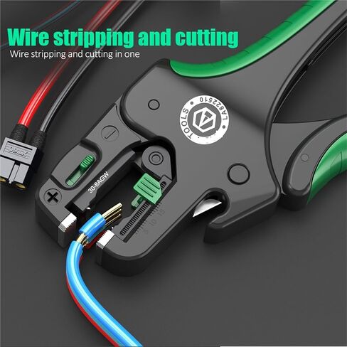 LA822510 Multifunctional Fast Fully Automatic Wire Stripping Pliers Cable Cutting Nippers Adjustable Electrician in Kuwait